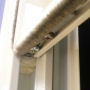 Integral brake fitted to our tilt back secondary glazing.